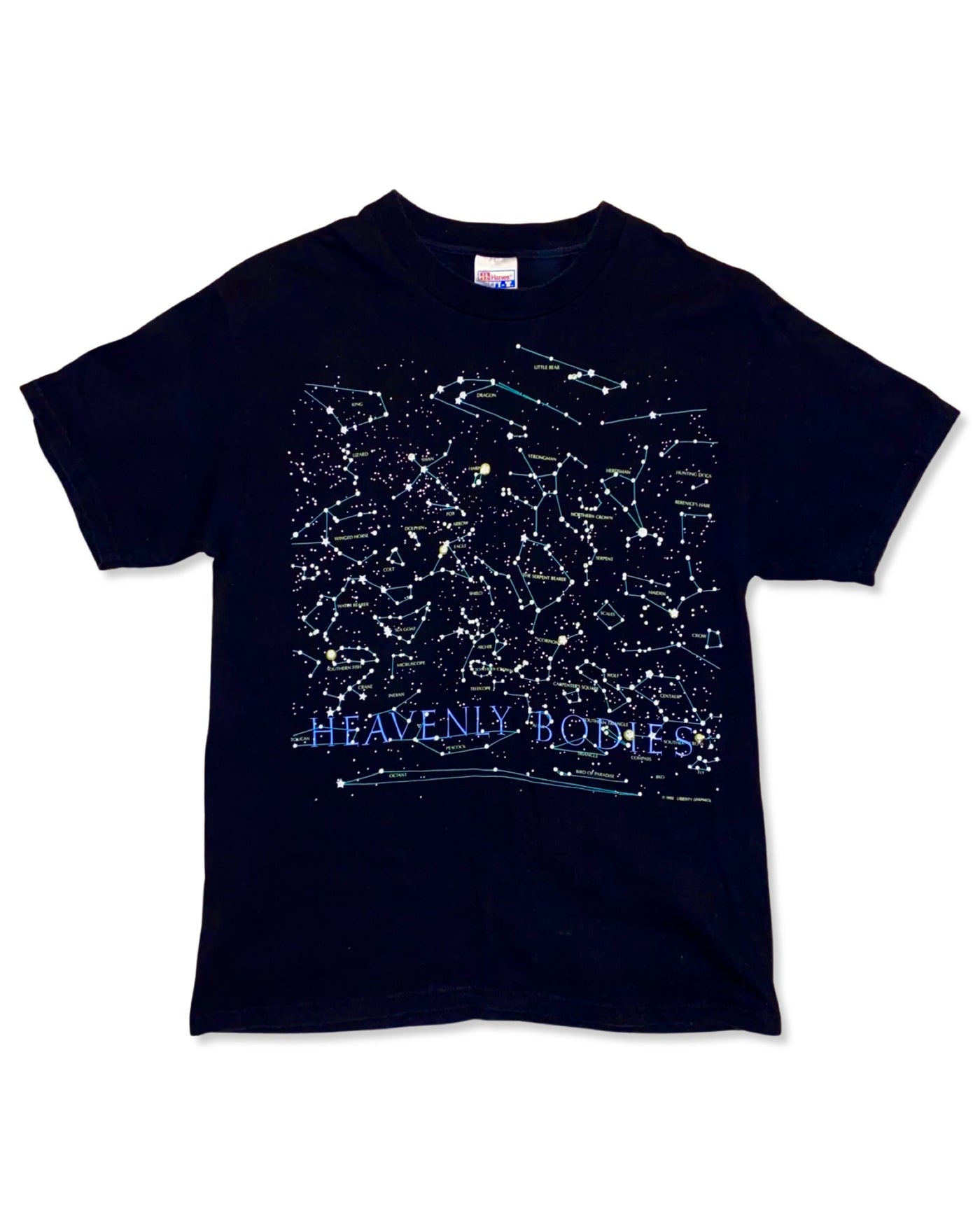 Vintage 1992 Heavenly Bodies Constellations T-Shirt