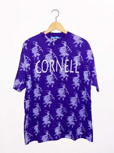 Vintage 80’s Mary Dee Art Cornell University All Over Print T-Shirt
