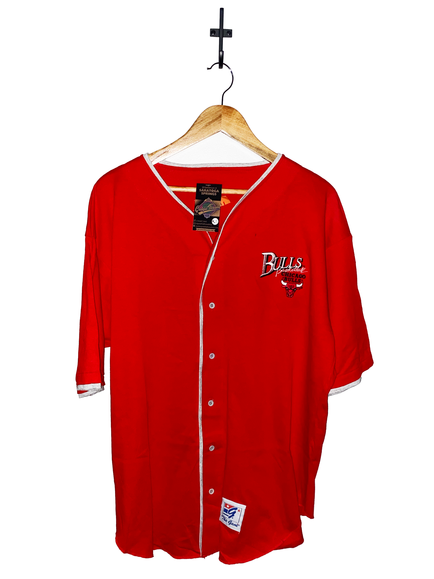 Vintage Gear Sportswear Chicago Bulls Baseball Style Jersey