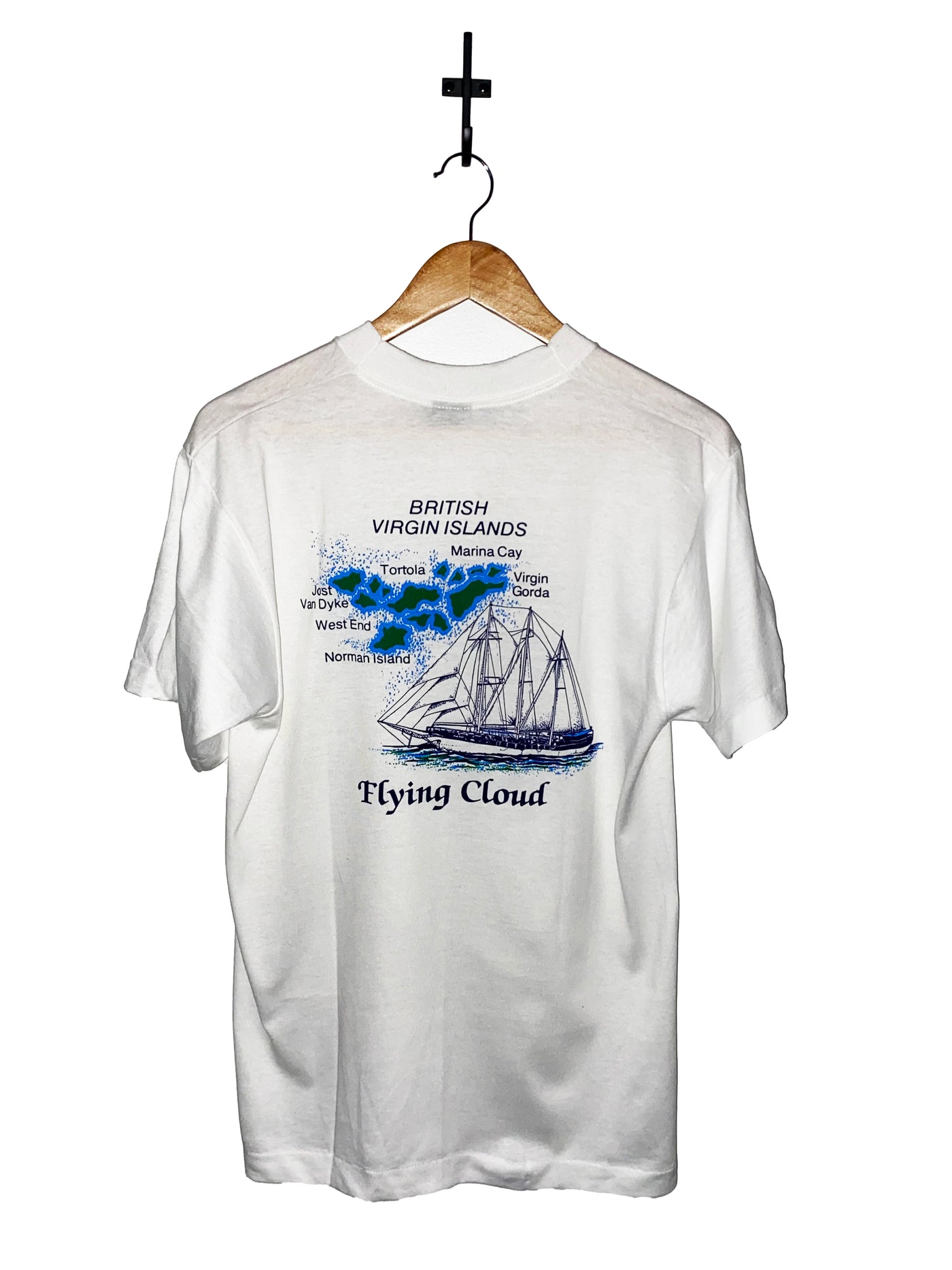 Vintage 80s Flying Cloud Sailing T-Shirt