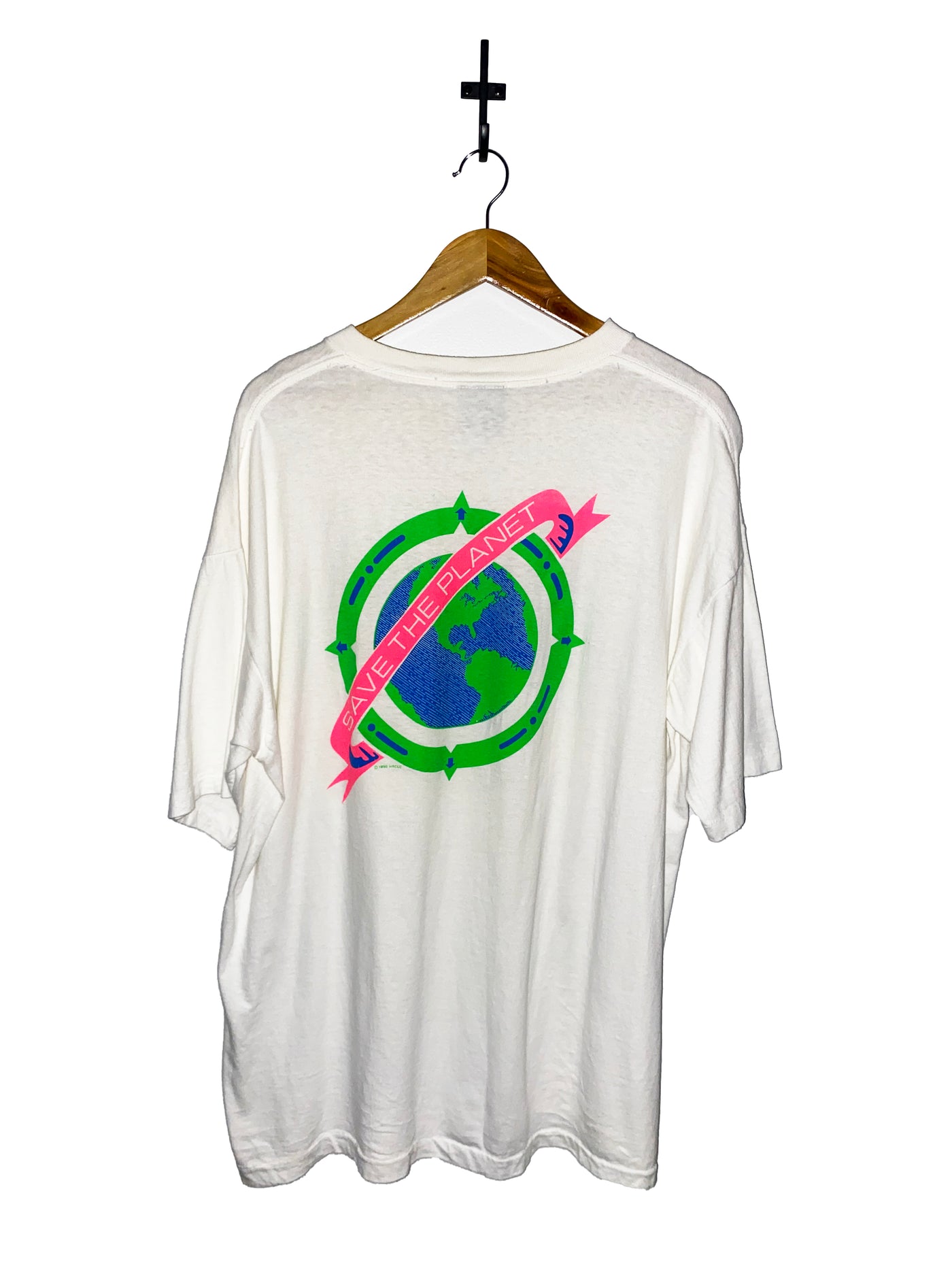 Vintage 1990 Hard Rock Cafe Save The Planet T-Shirt