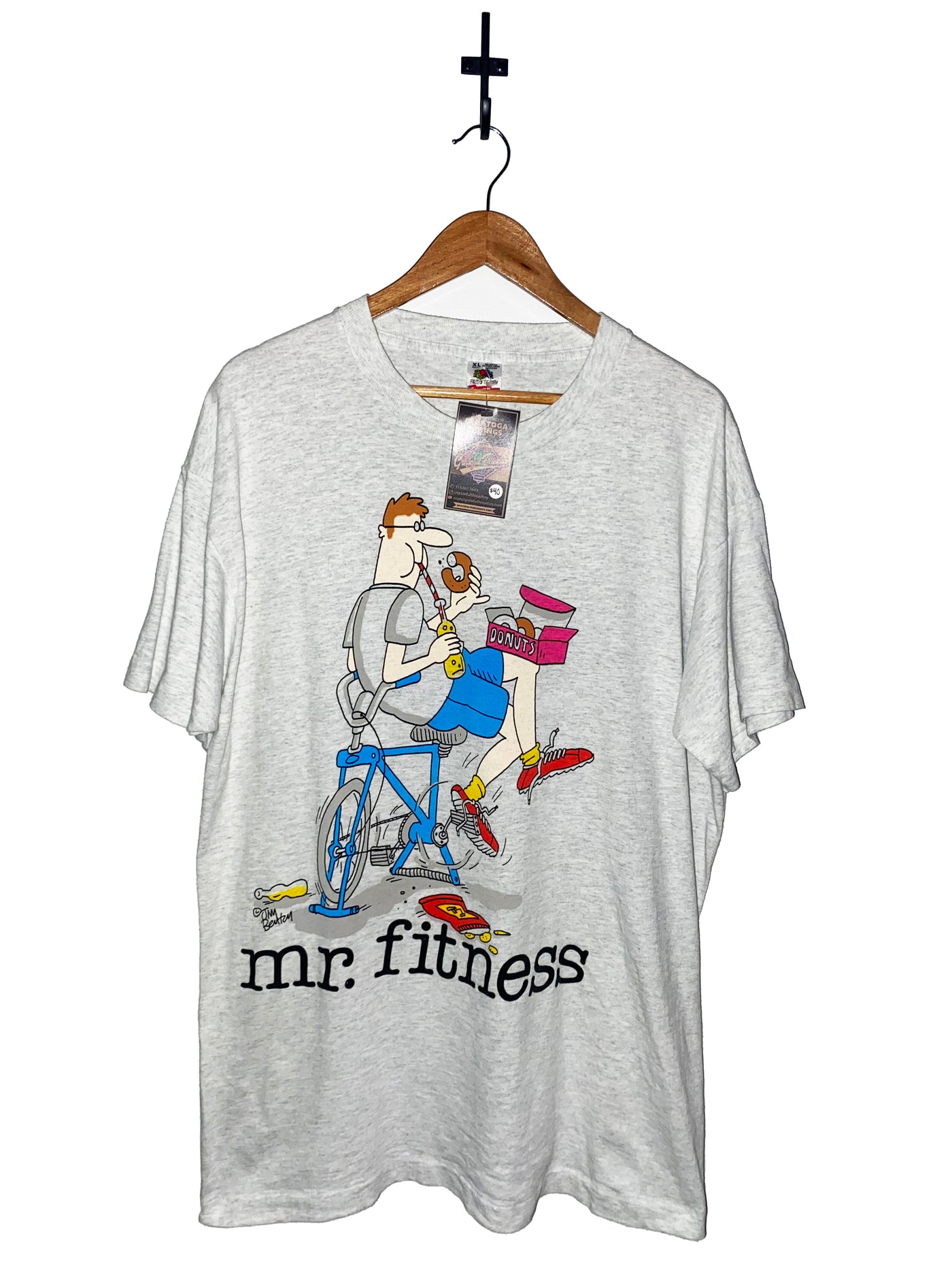 Vintage 90s Mr. Fitness Comedy T-Shirt