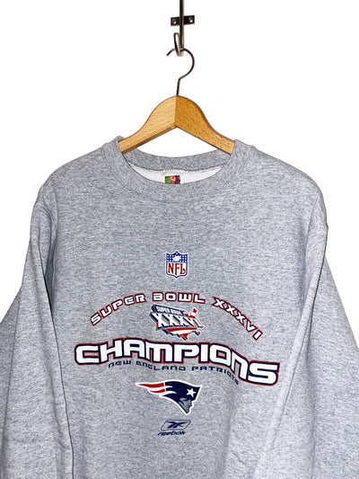 Vintage 2001 New England Patriots XXXVI Champions Crewneck