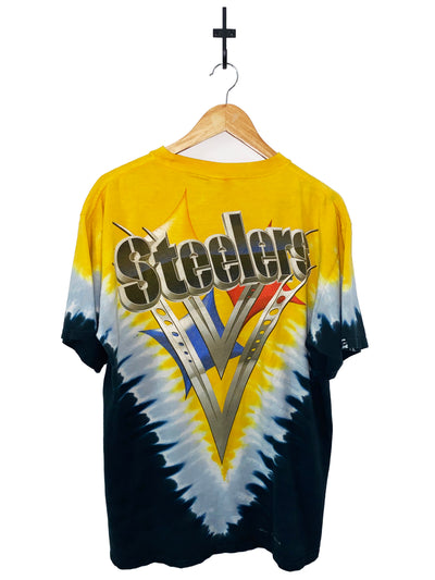 Vintage Liquid Blue Steelers TieDye T-Shirt