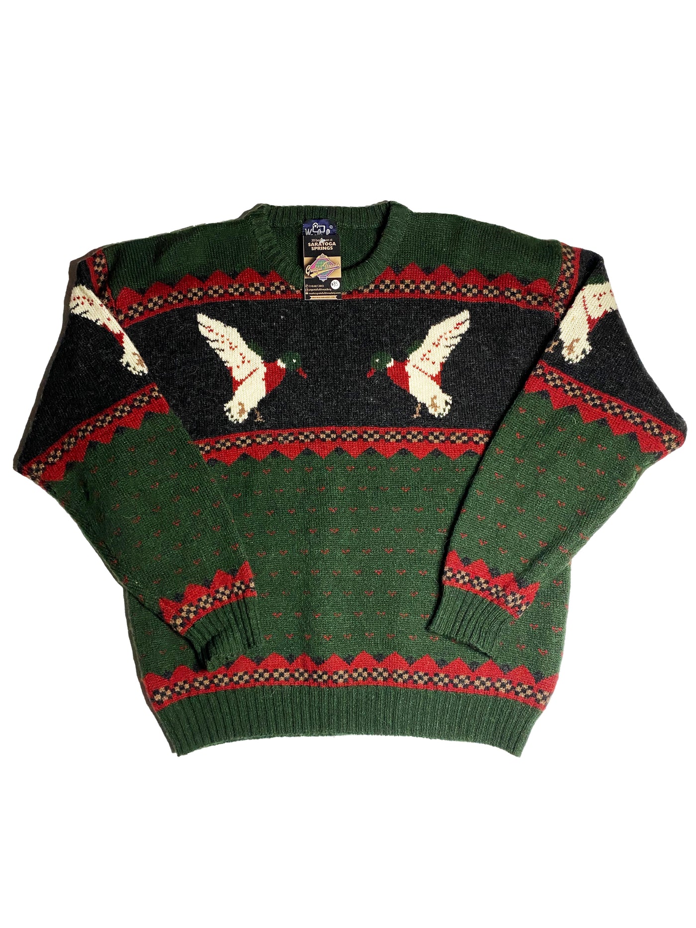 Vintage Woolrich Knit Duck Sweater