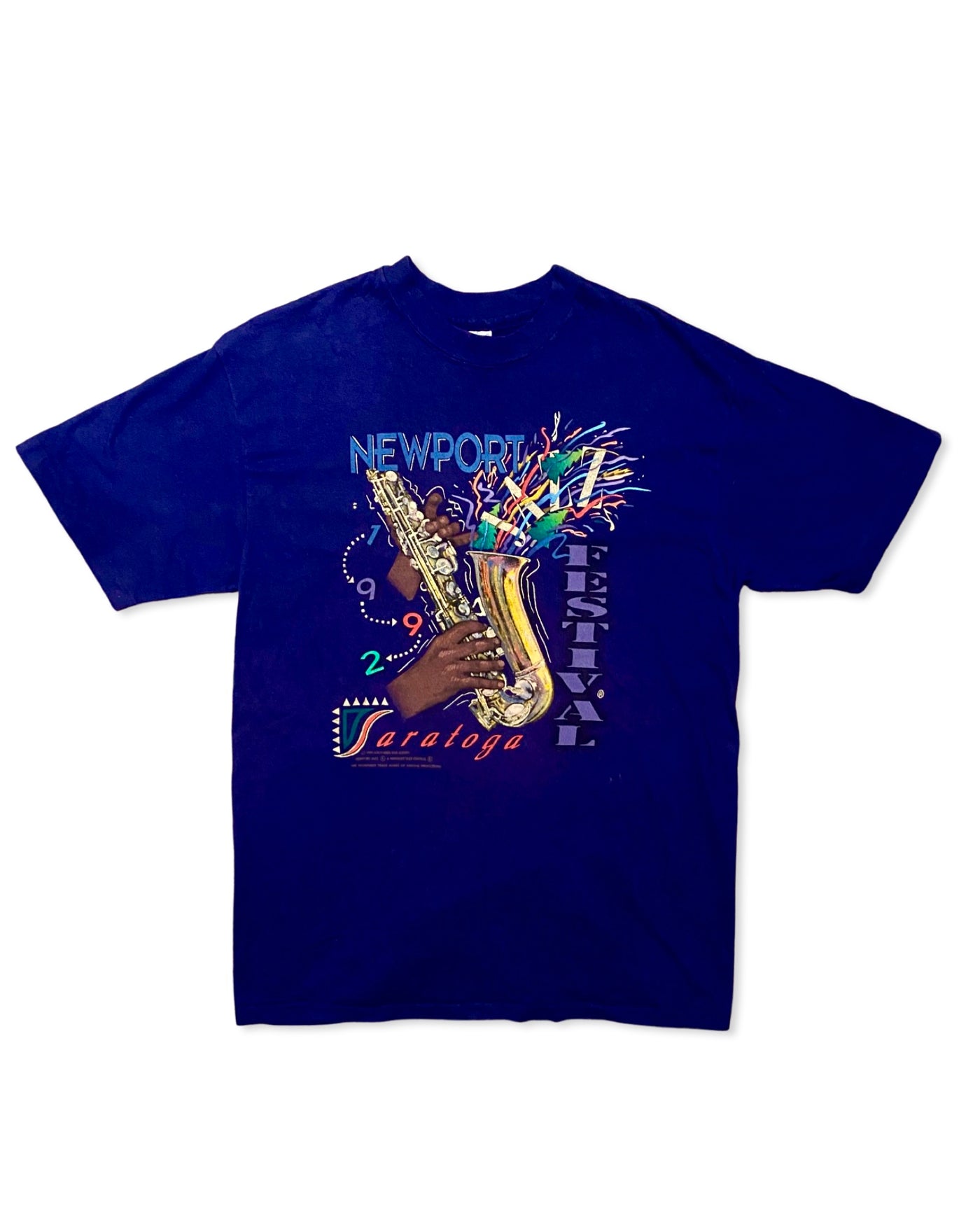 Vintage 1992 Saratoga Jazz Festival T-Shirt