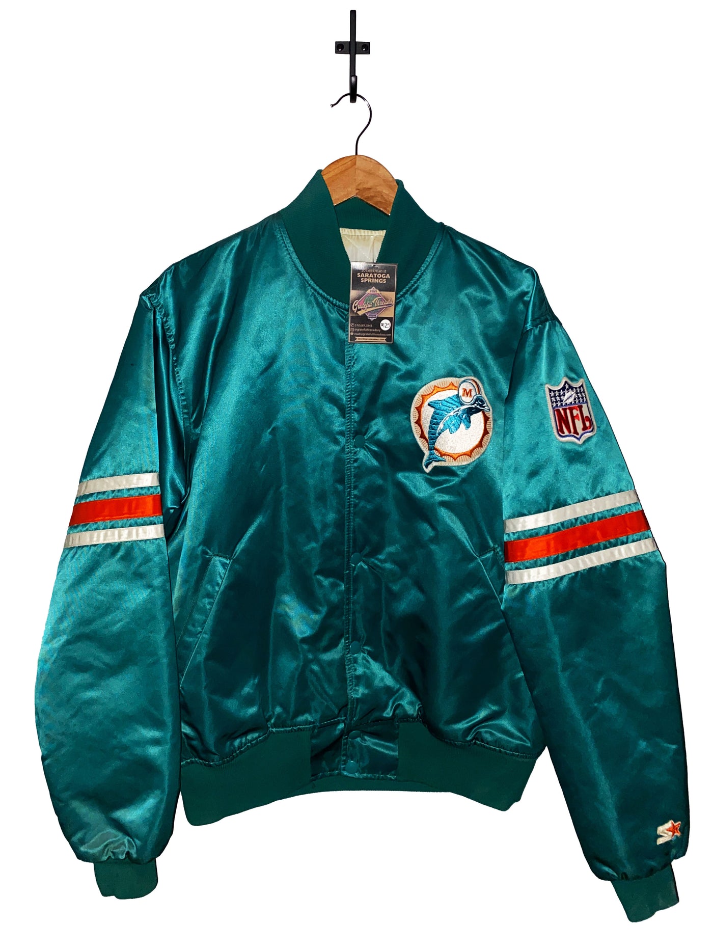 Vintage Dolphins Starter Bomber Jacket