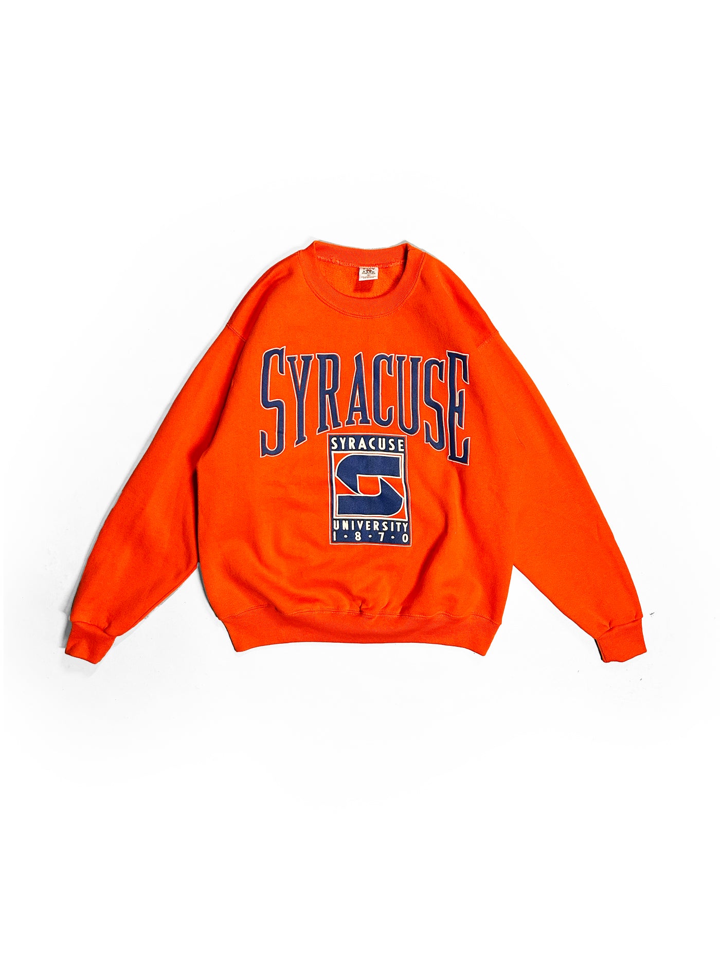 Vintage 90s Syracuse Puff Print Crewneck