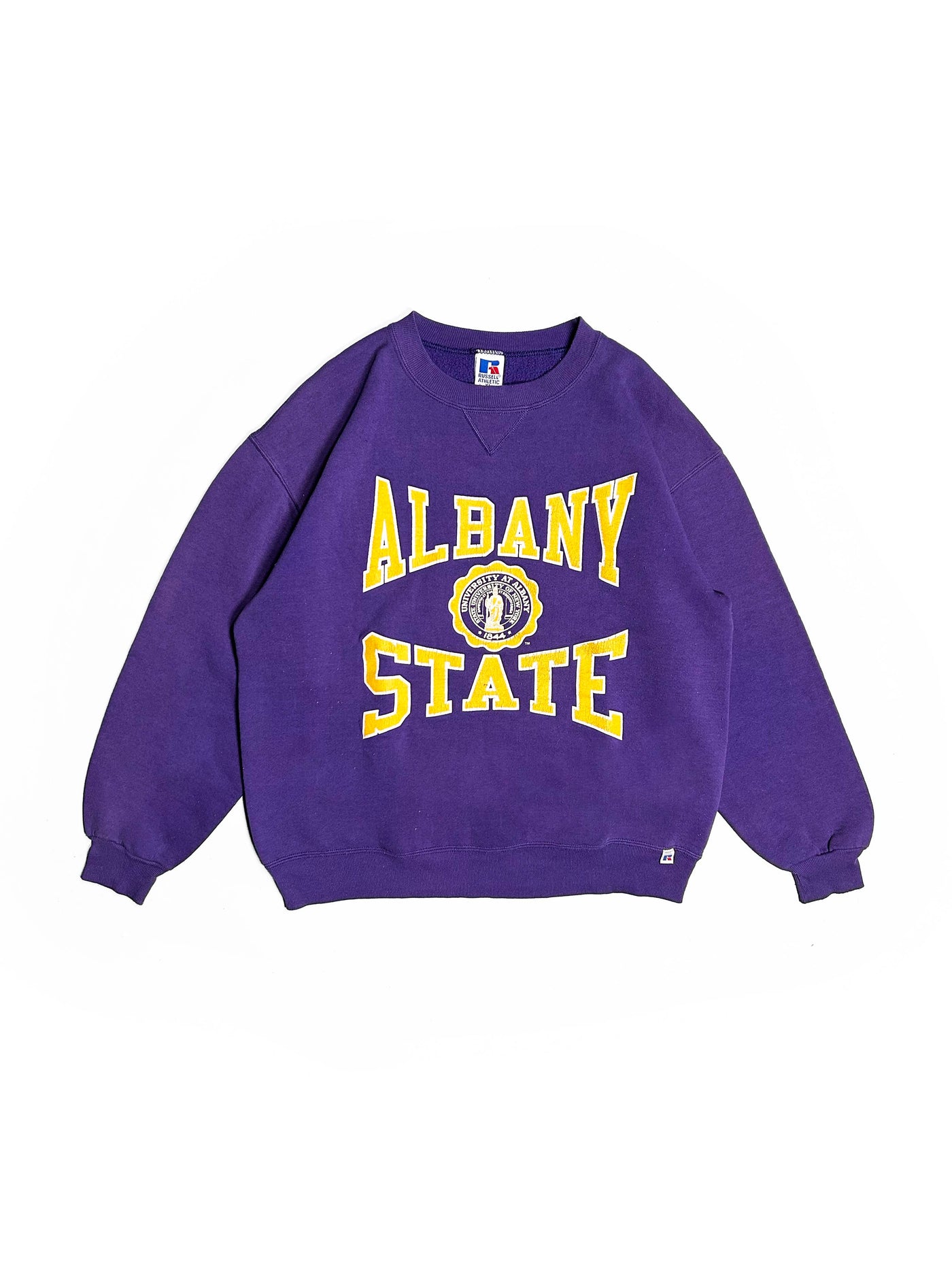 Vintage 90s Albany State NY Russell Crewneck