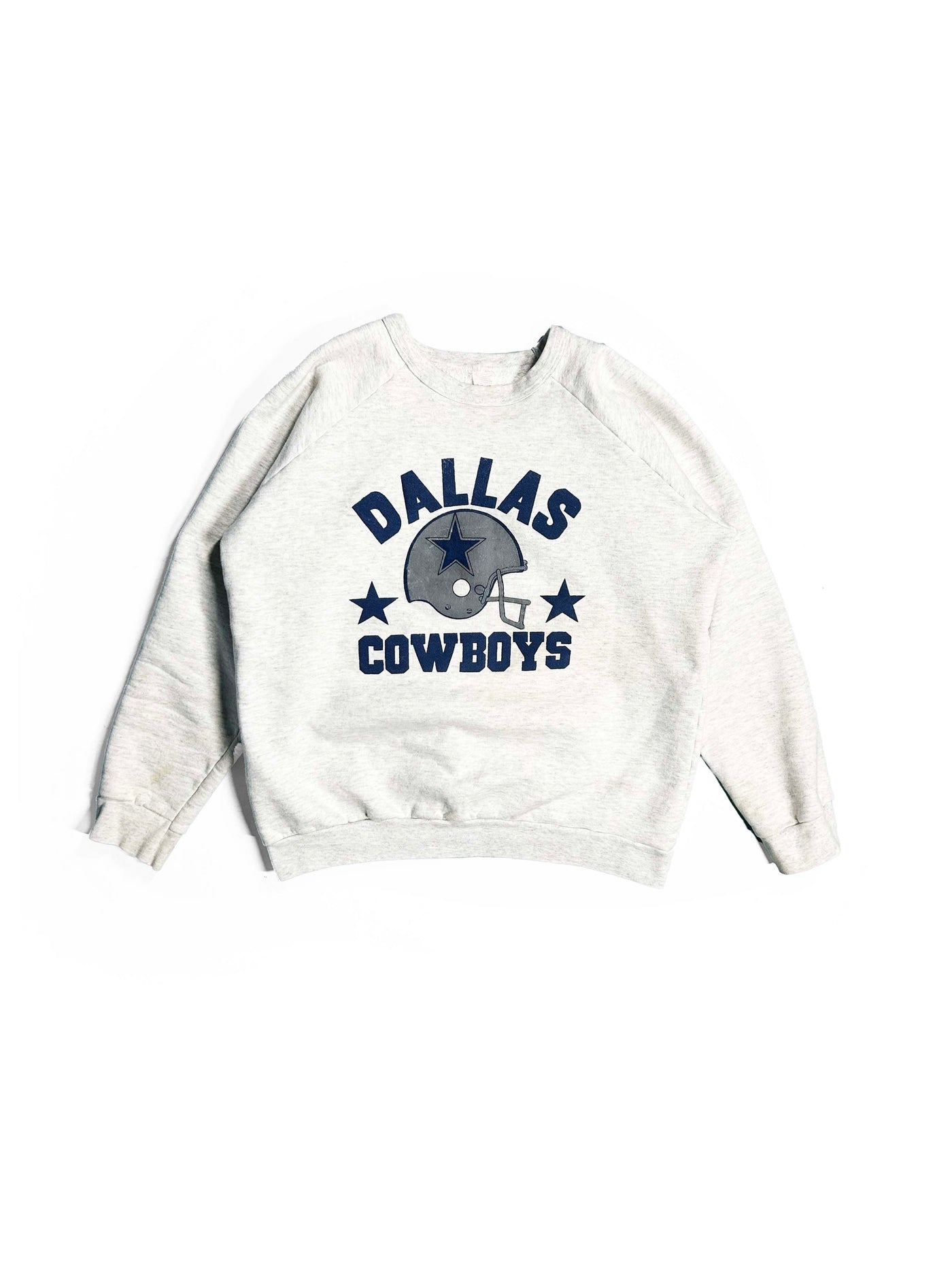 Vintage 80s Dallas Cowboys Spellout Crewneck