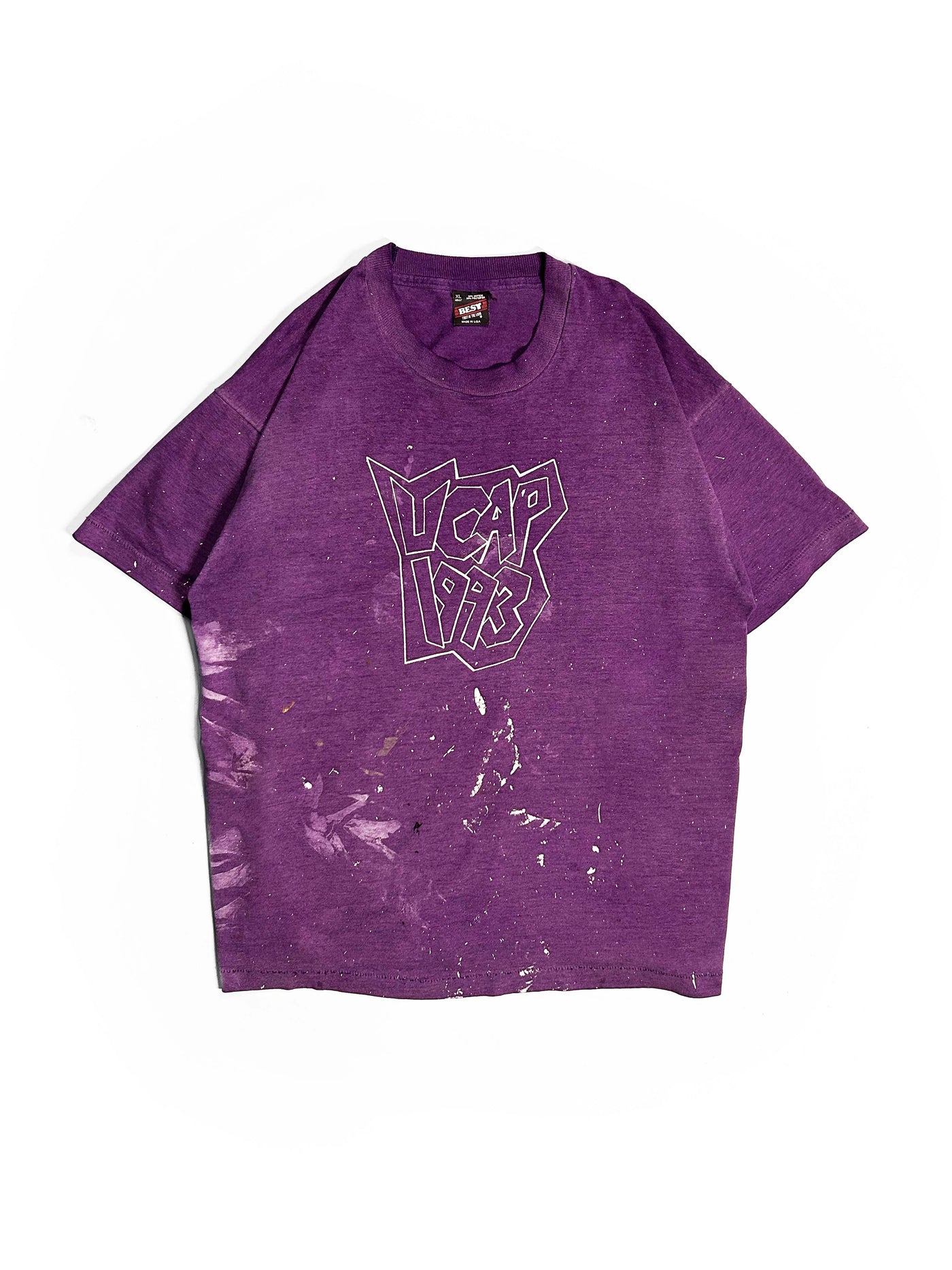Vintage 1993 UCAP Paint Splattered T-Shirt