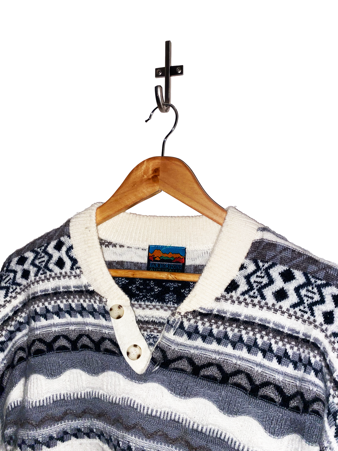 Vintage Far Horizons Australia Knit Congo Style Sweater