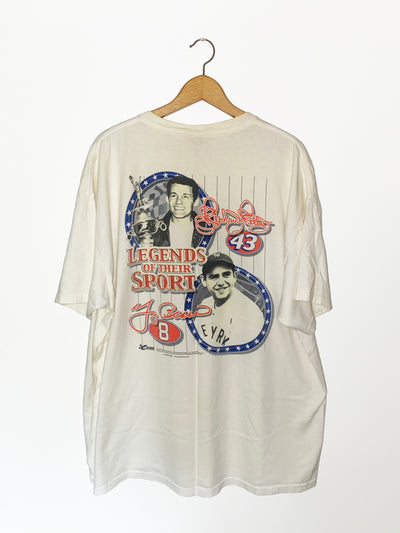Vintage Richard Petty x Yogi Berra 100 Year Nascar T-Shirt