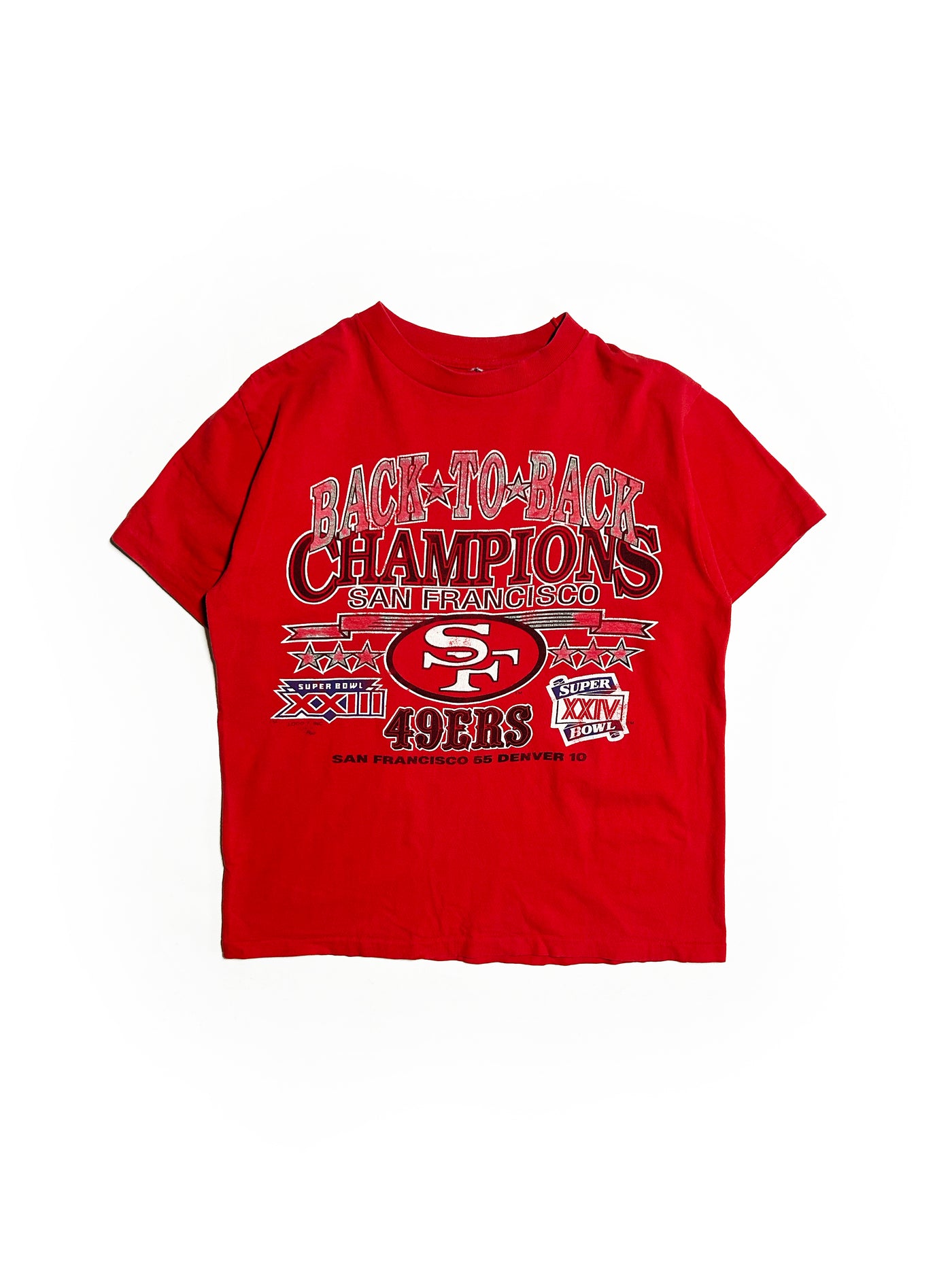 Vintage 1989 San Francisco 49ers Back to Back T-Shirt