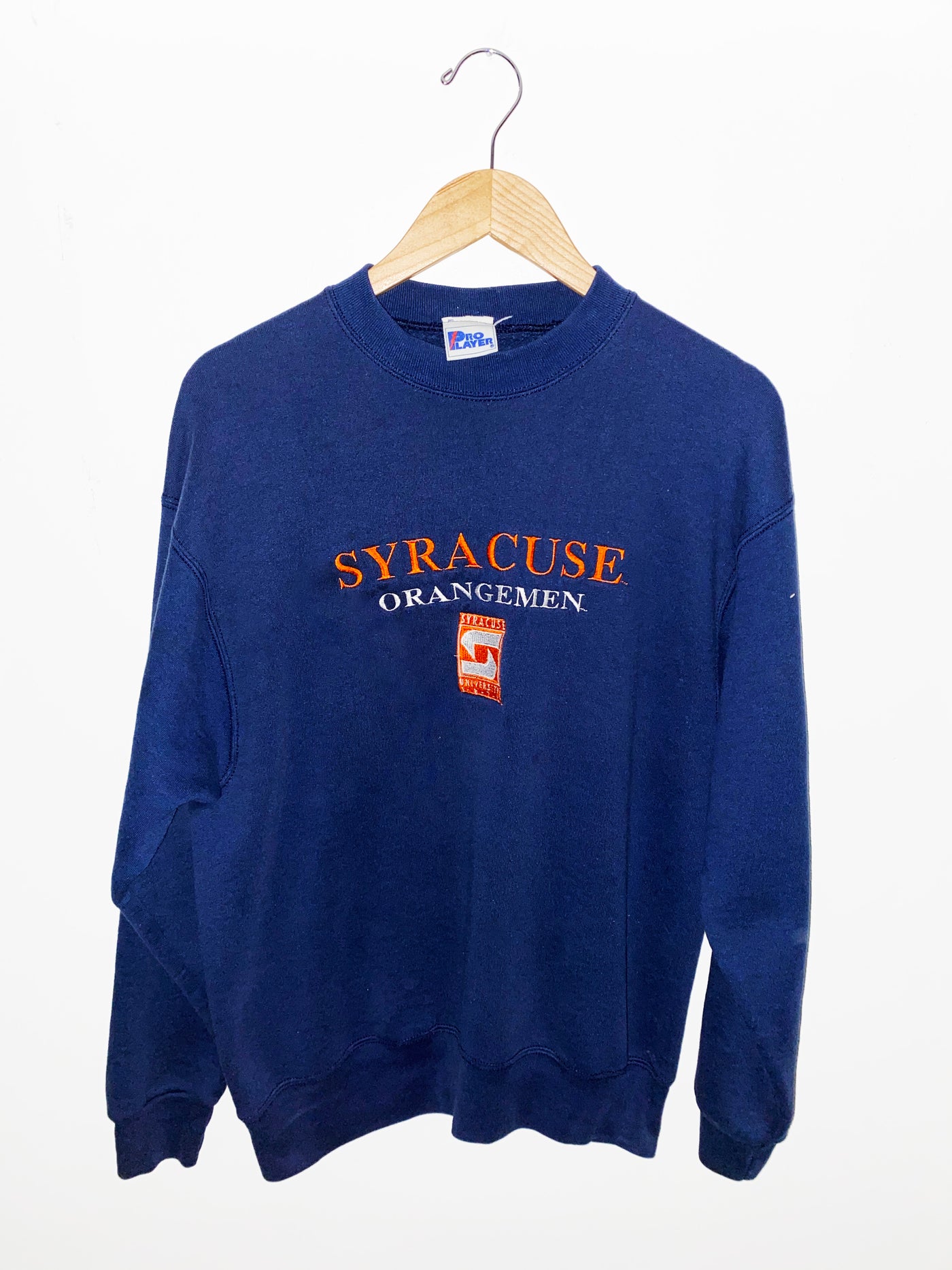 Vintage Pro Player Syracuse Embroidered Crewneck