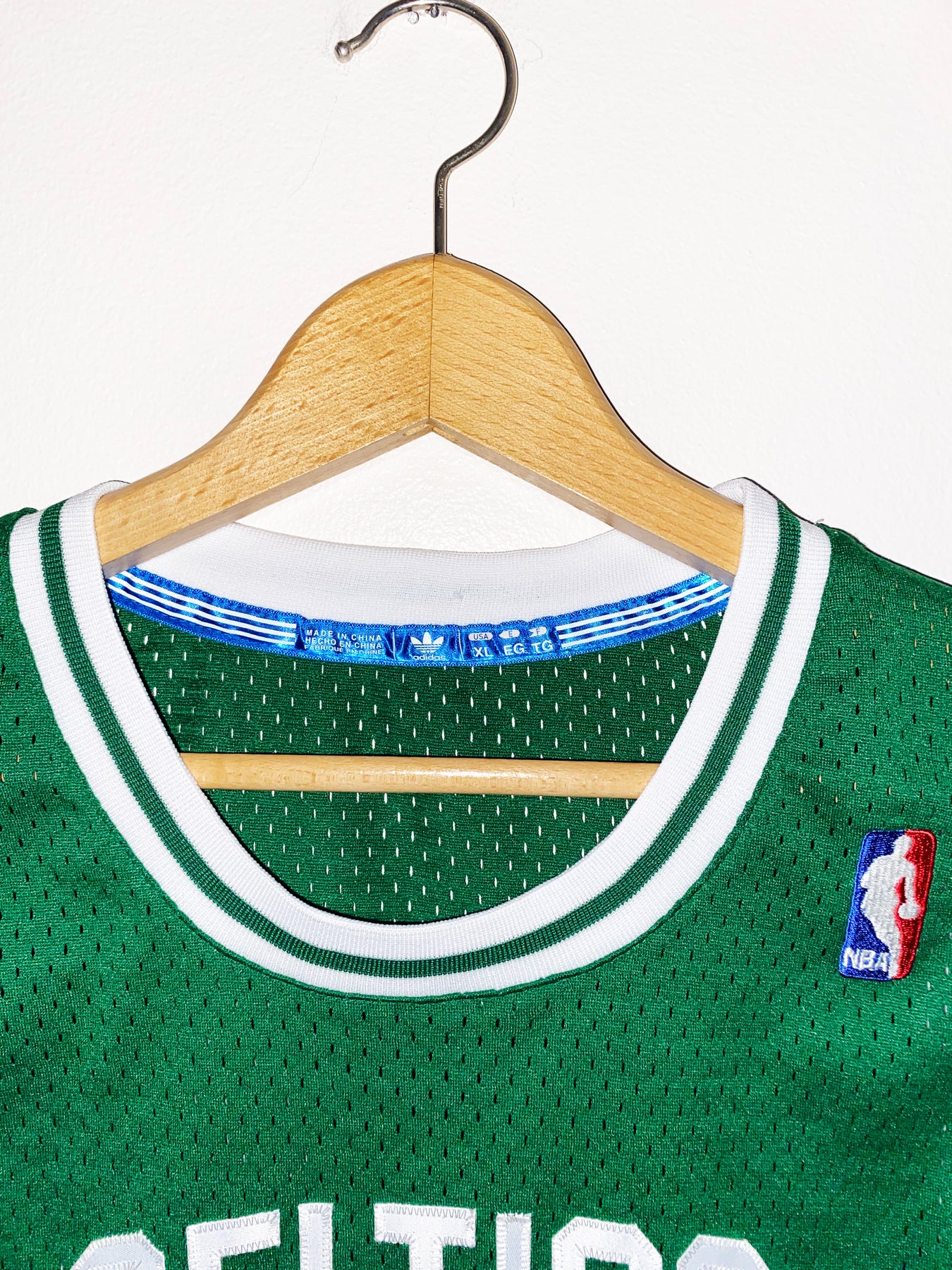 adidas, Shirts, Hardwood Classic 98586 Celtics Larry Bird Jersey