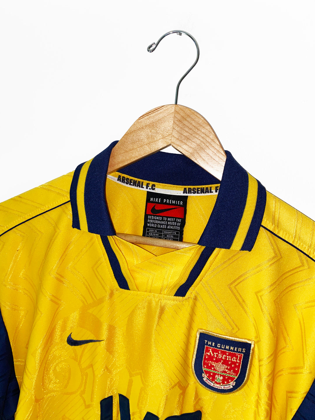 Vintage 1992 Nike Arsenal JVC Jersey – Grateful Threads