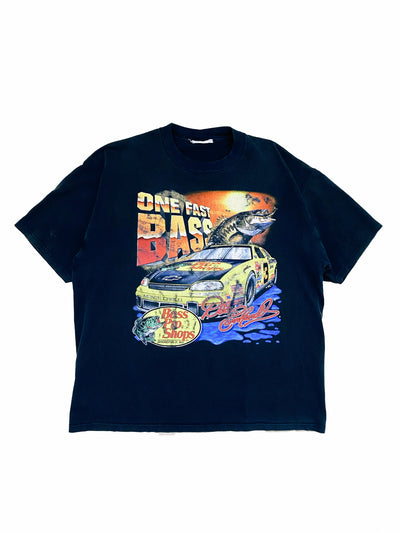 Vintage 90s Bass Pro Shops Dale Earnhardt Racing T-Shirt