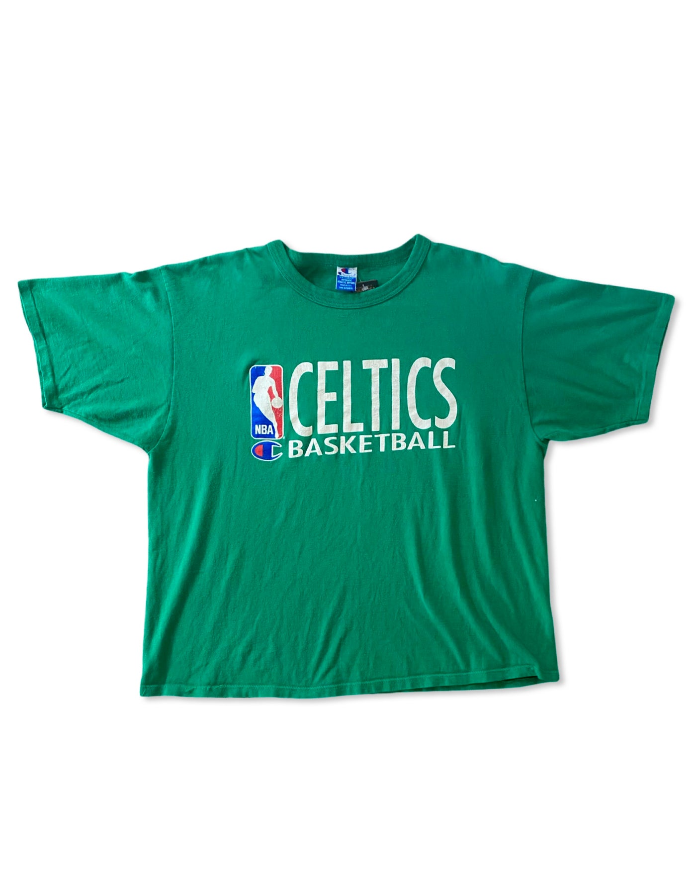 Vintage 90s Champion Boston Celtics Spellout T-Shirt