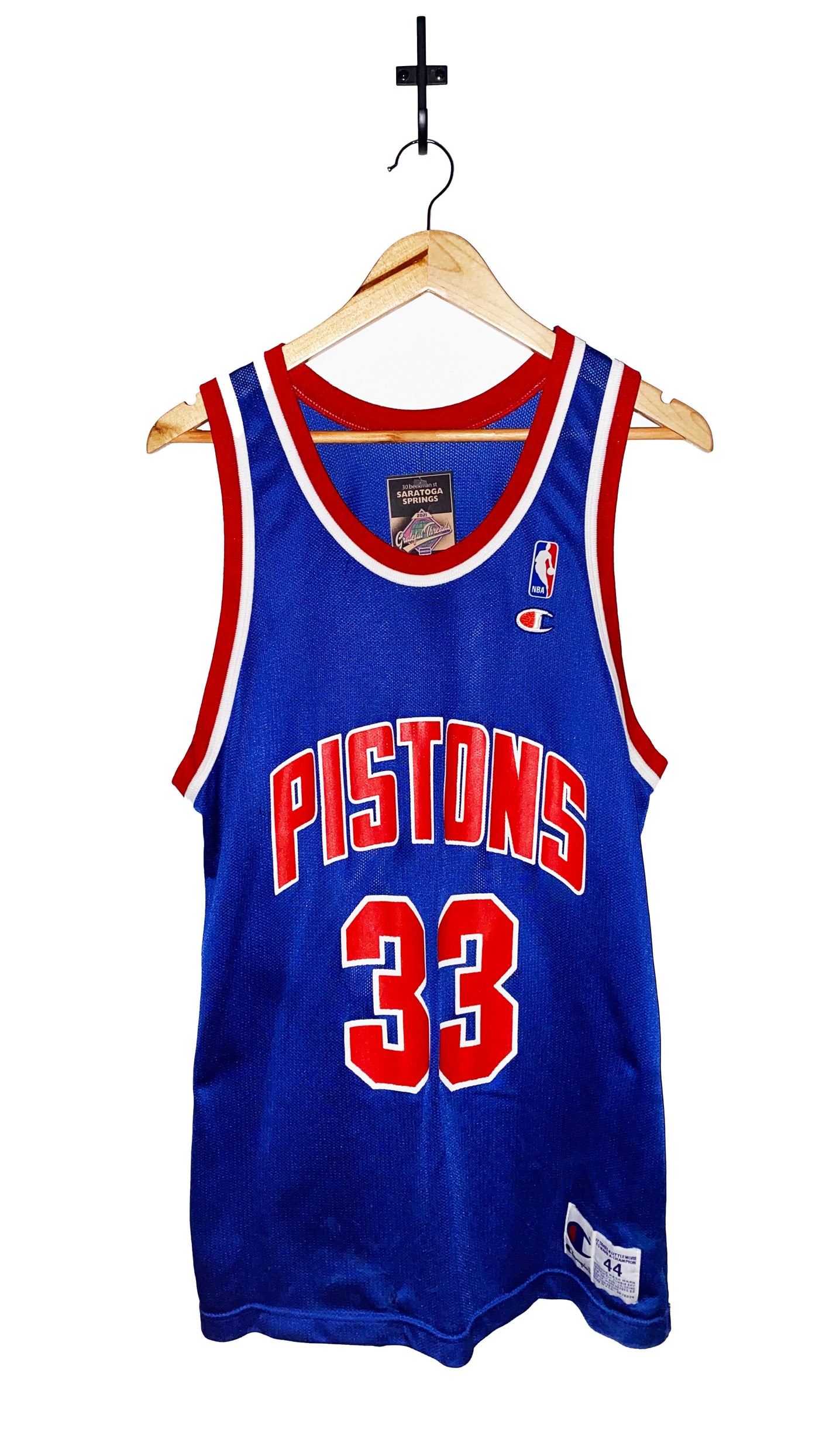 Vintage 90’s Champion Grant Hill Pistons Jersey