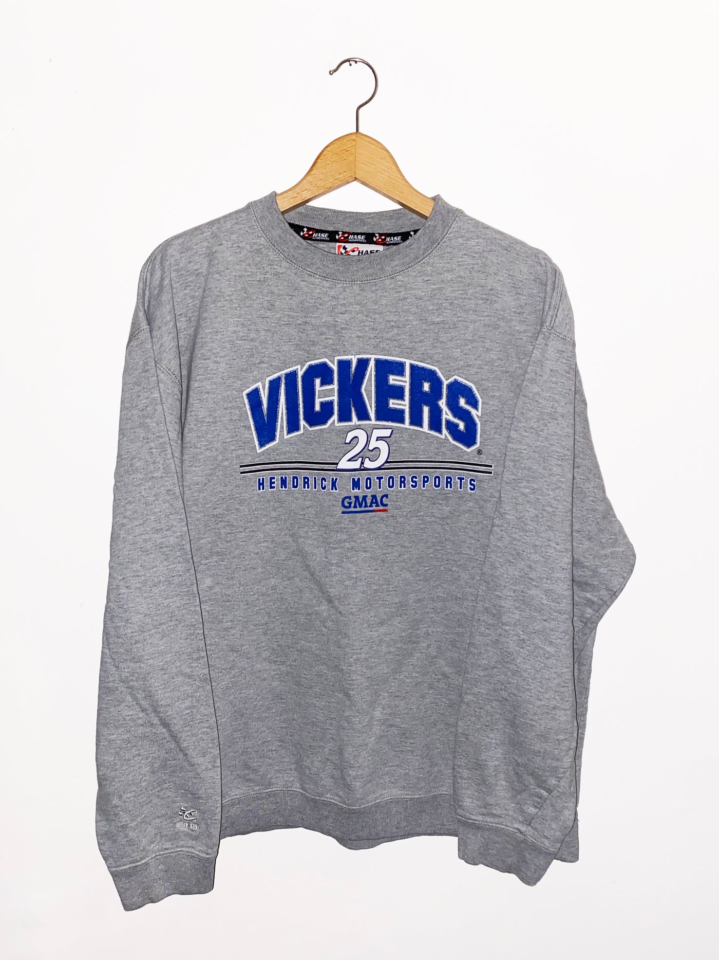 Brian Vickers Chase Authentic Crewneck