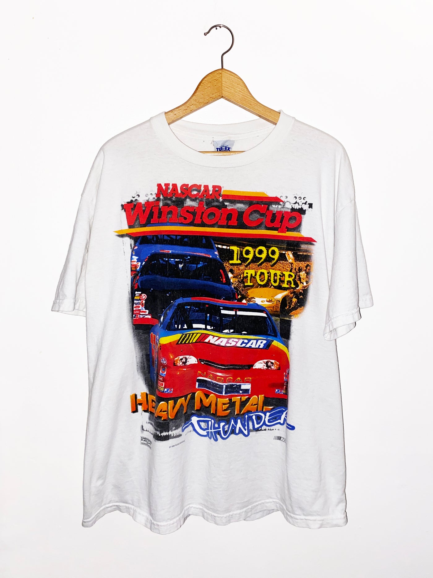 Vintage 1998 Winston Cup Heavy Metal Thunder T-Shirt