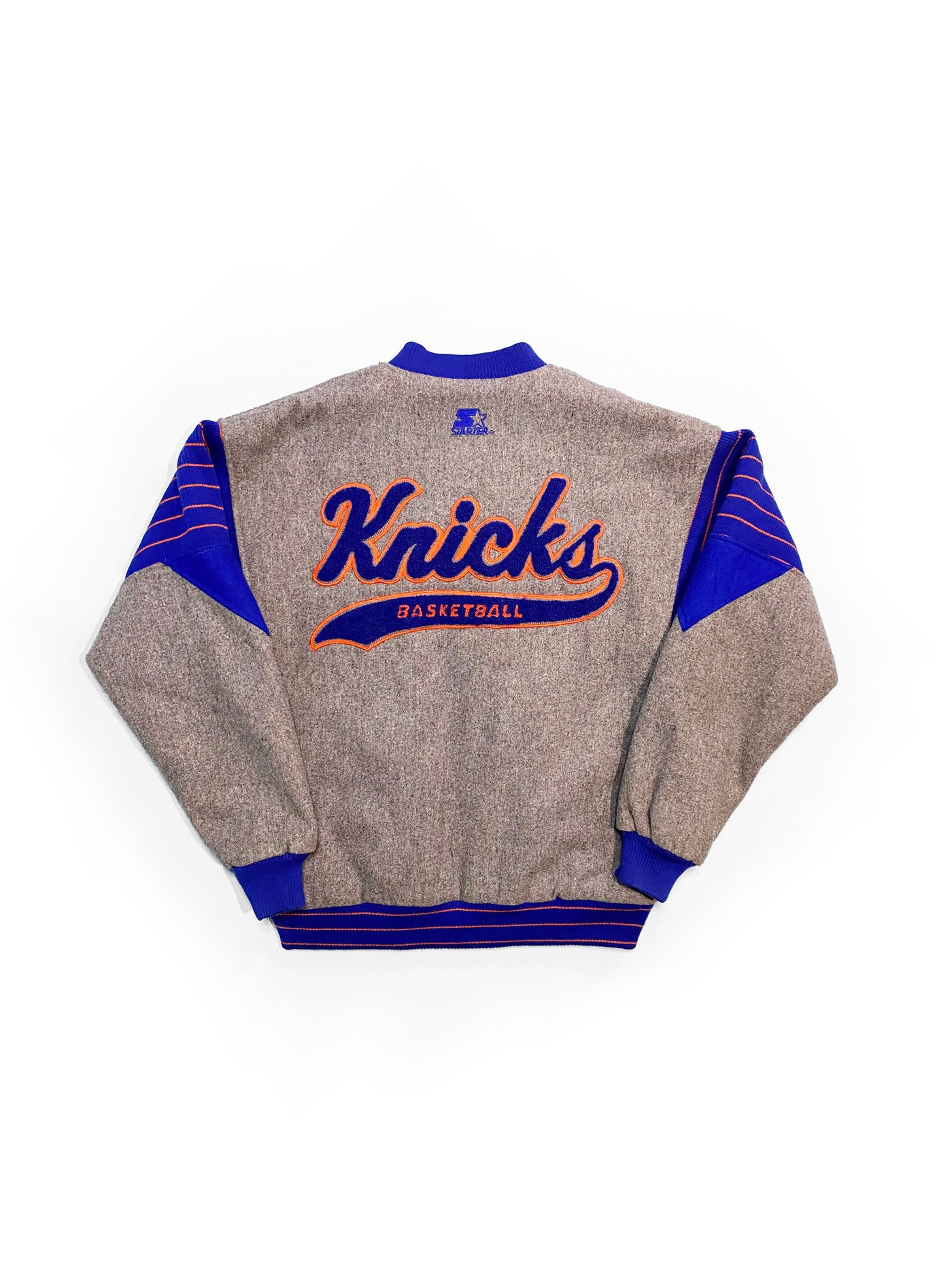 Vintage 90s New York Knicks Varsity Style Starter Jacket