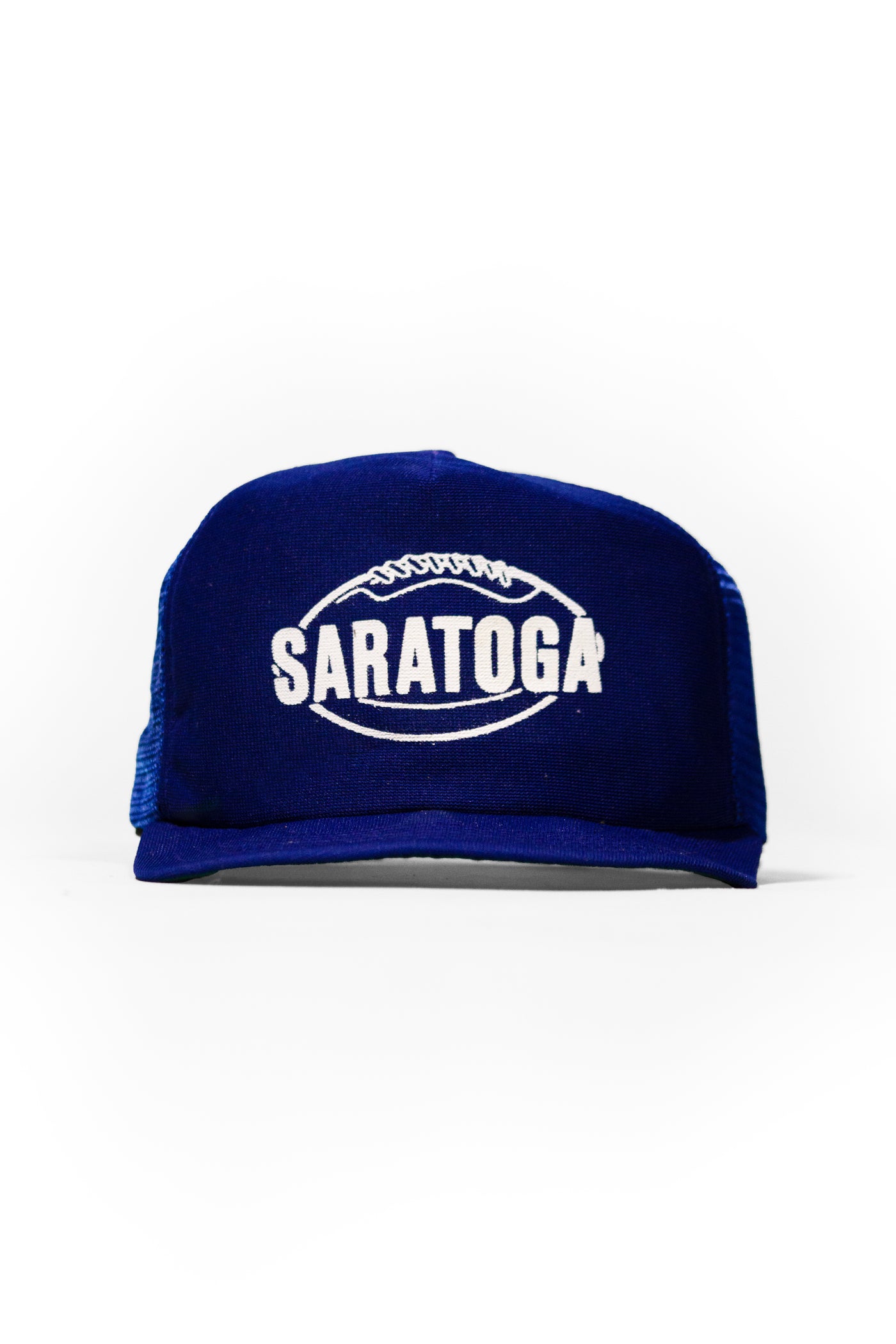 Vintage 80s Saratoga Football Trucker Hat