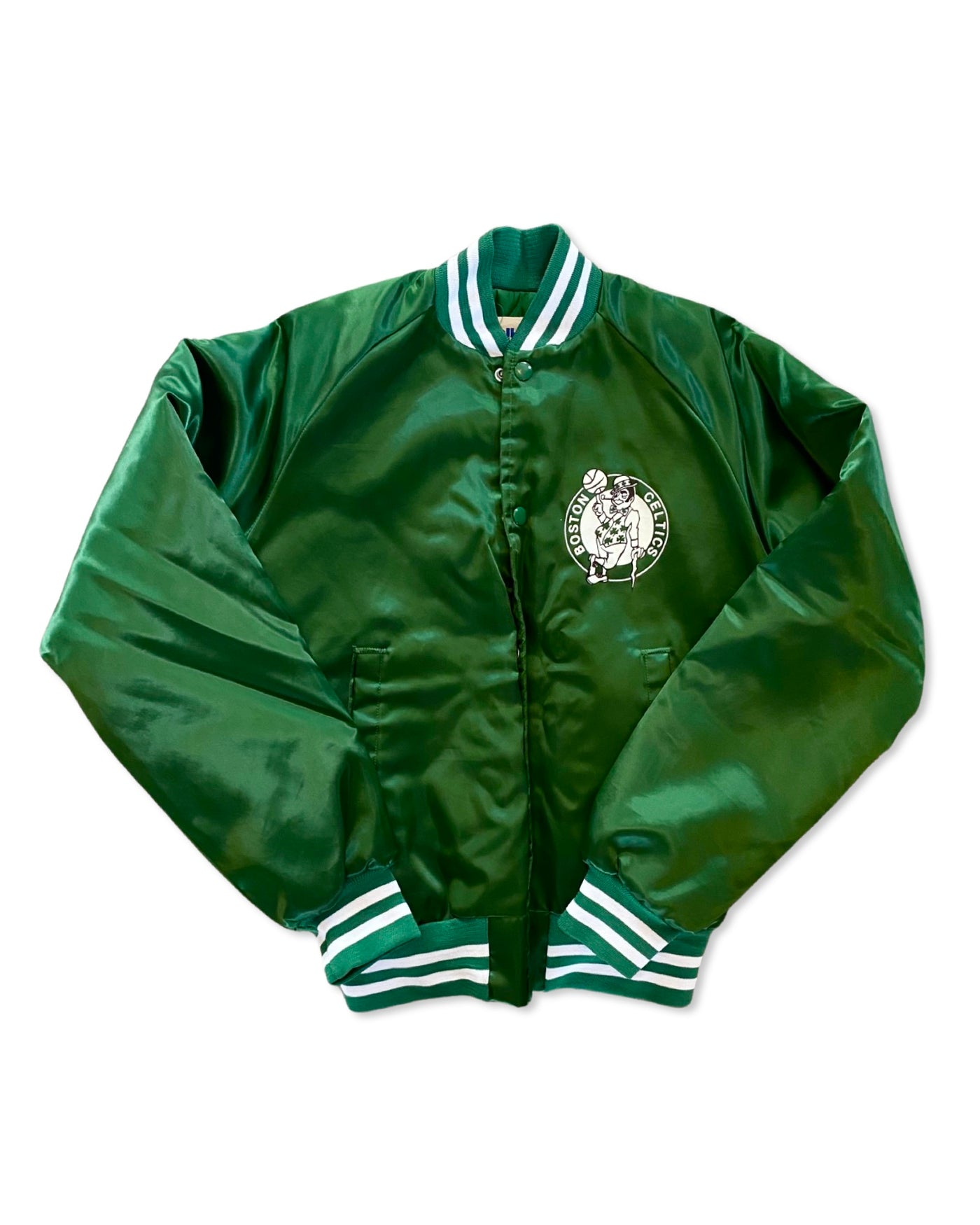 Vintage Chalkline Boston Celtics Bomber Jacket