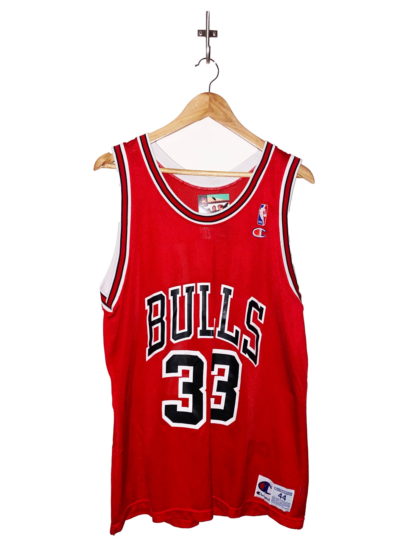 Vintage Scottie Pippen Champion Bulls Jersey