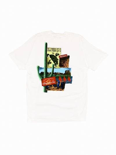 Vintage 1994 Marlboro State Fair Rodeo Pocket T-Shirt
