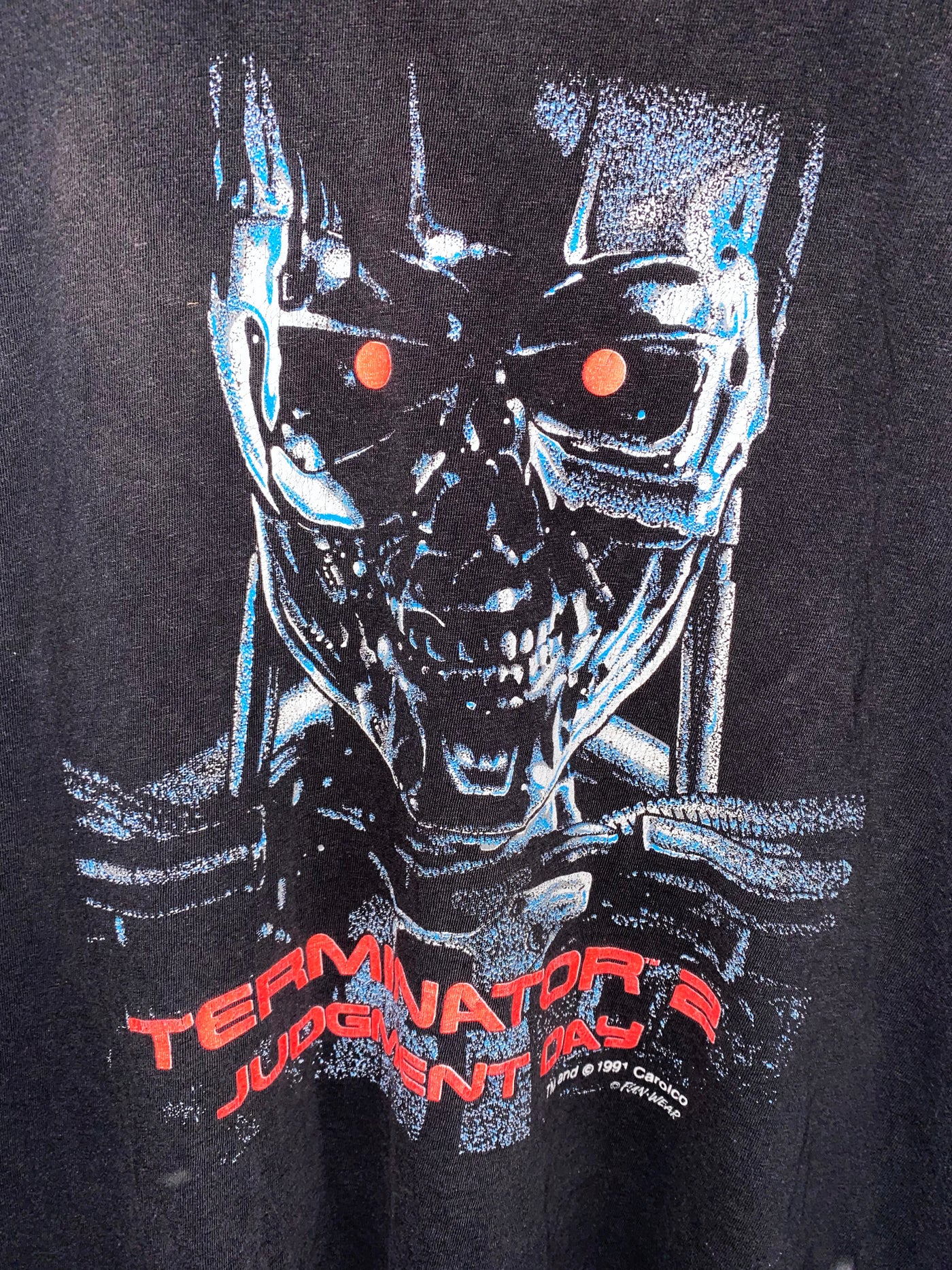 Vintage 1991 Terminator 2 Judgement Day T-Shirt