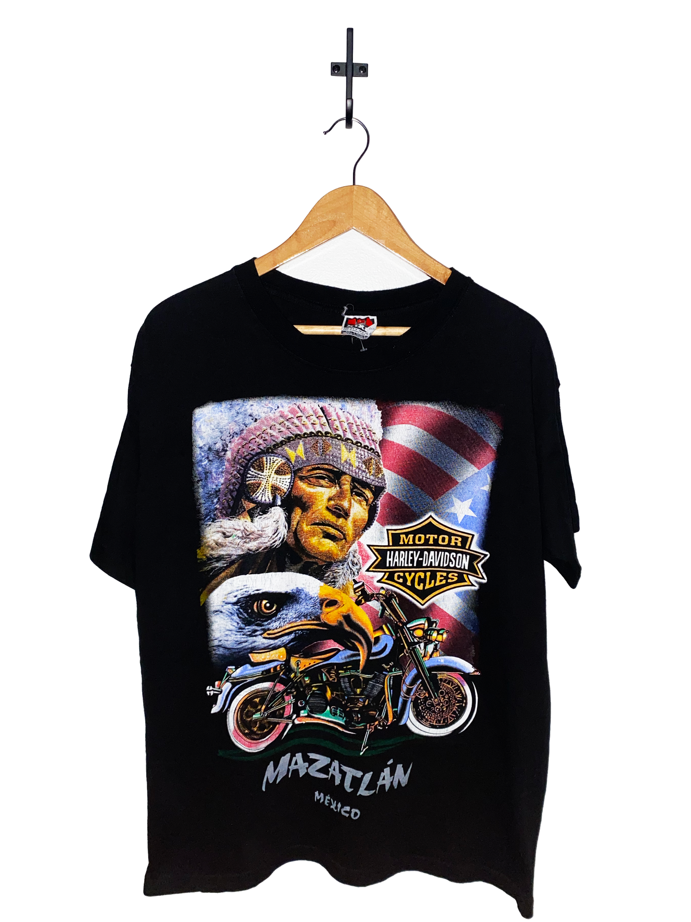Vintage 90s Harley Davidson Mexico T-Shirt