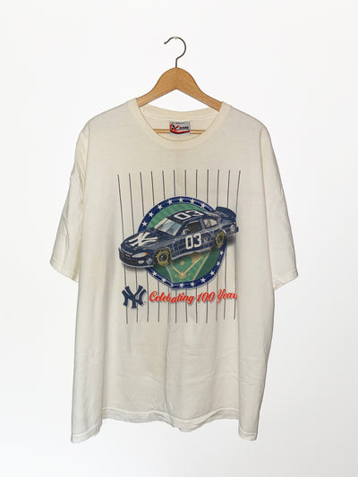 Vintage Richard Petty x Yogi Berra 100 Year Nascar T-Shirt