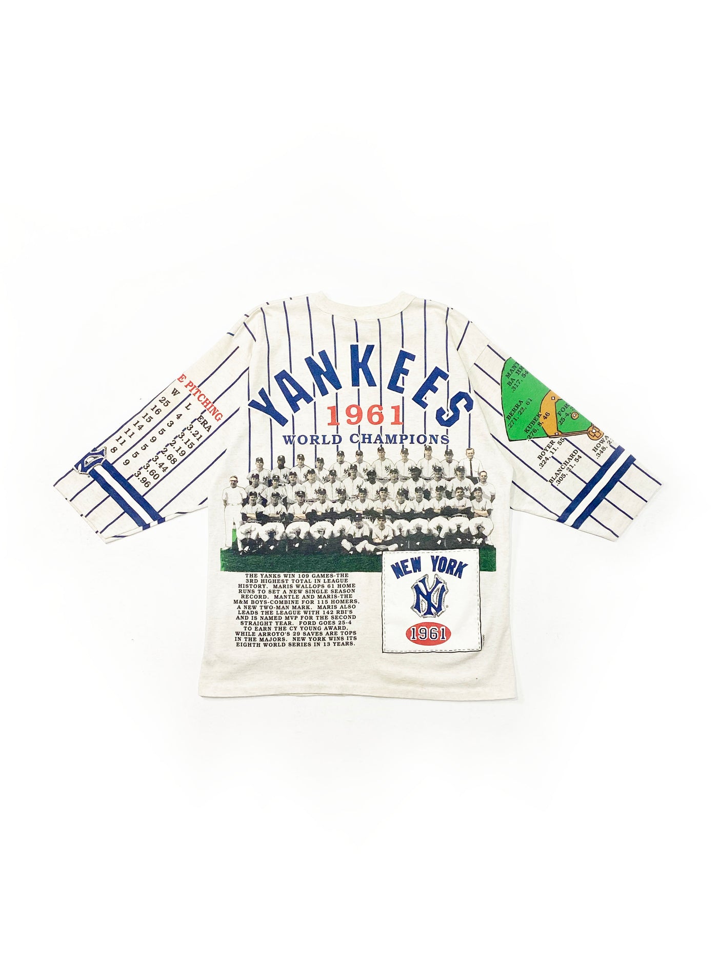 Vintage Long Gone Yankees 1961 Championship T-Shirt