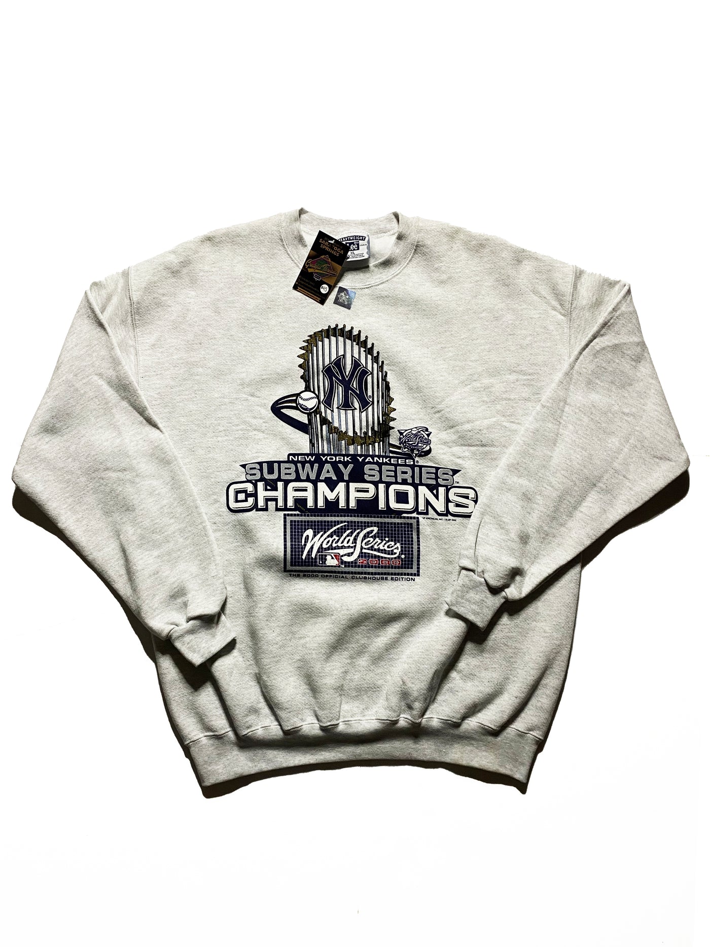 Vintage 2000 Yankees Subway Series Champions Crewneck