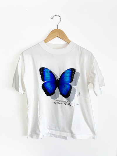 Vintage 1997 “Save The Rainforest” Costa Rica Butterfly T-Shirt
