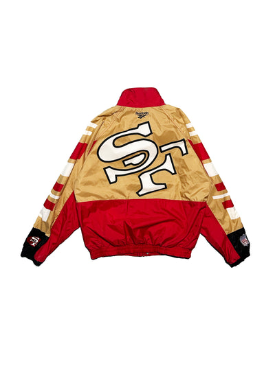 Vintage 90s Reebok Pro Line San Francisco 49ers Jacket