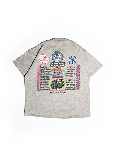Vintage 2003 New York Yankees Road to the World Series T-Shirt