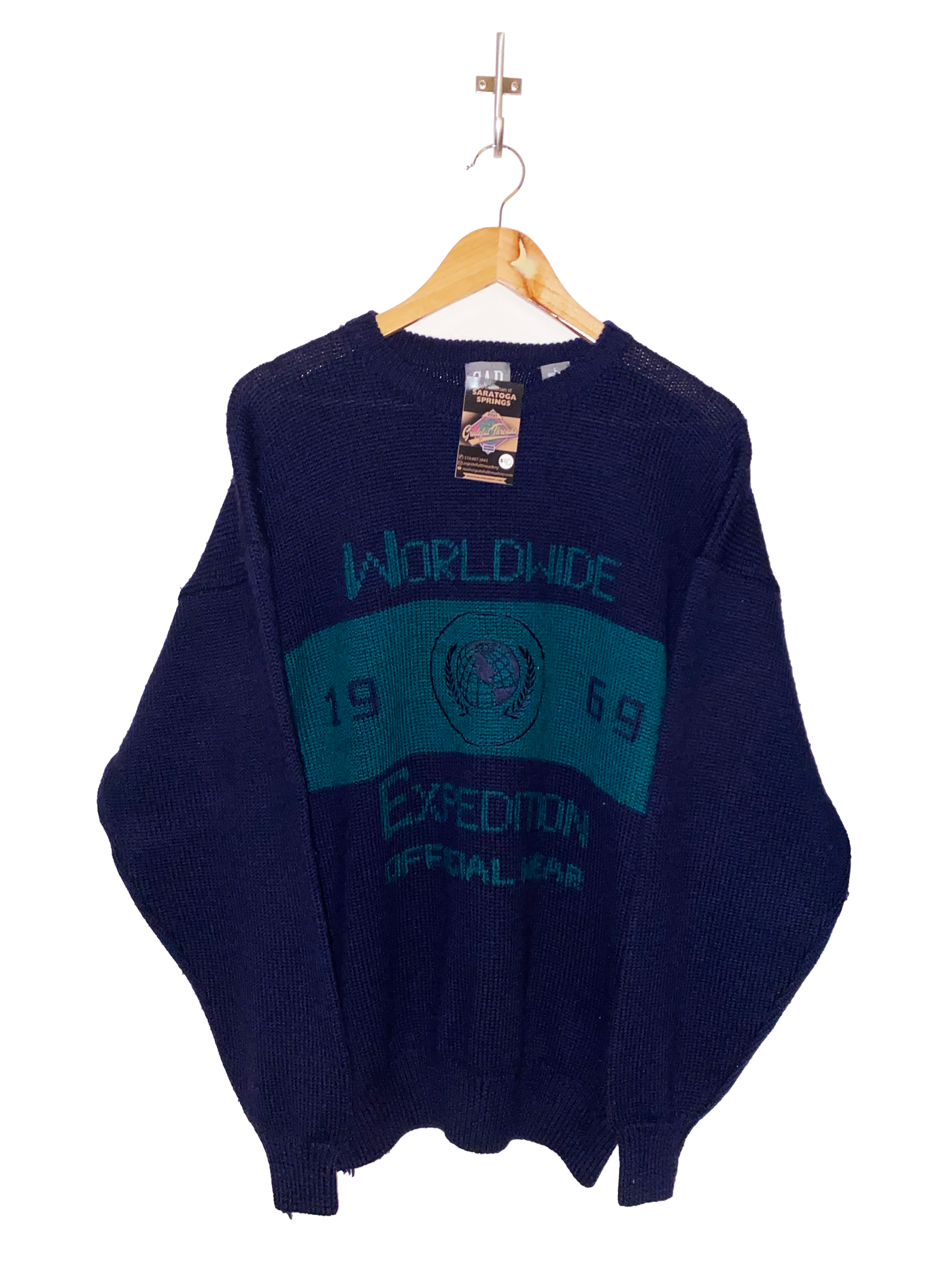 Vintage 90s Gap Knit Expedition Gear Sweater