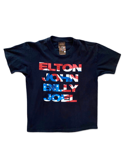 Vintage Elton John Billy Joel Tour T-Shirt