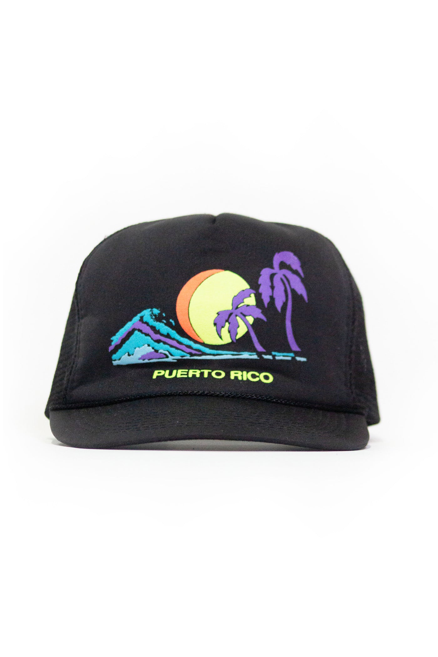 Vintage 80s Puerto Rico Trucker Hat