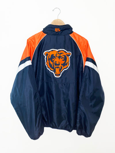 Vintage 90s Reversible Chicago Bears Puffer/Fleece Jacket