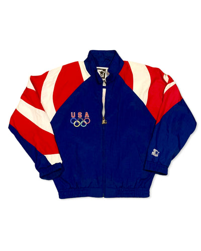 Vintage 90s Starter USA Olympic Jacket