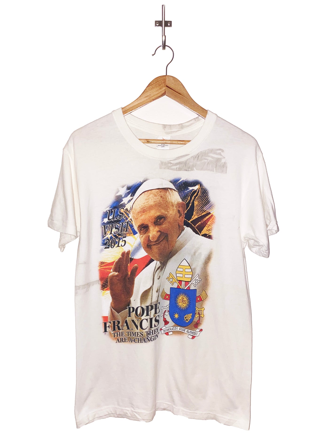 2015 Rap Style Pope Francis T-Shirt