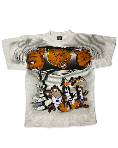 Vintage 1996 Space Jam Double Sided AOP T-Shirt