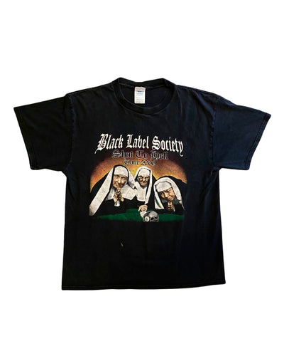 2006 Black Label Society Shot to Hell Tour T-Shirt