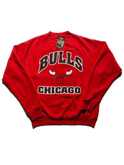 Vintage 90s Chicago Bulls Logo Crewneck