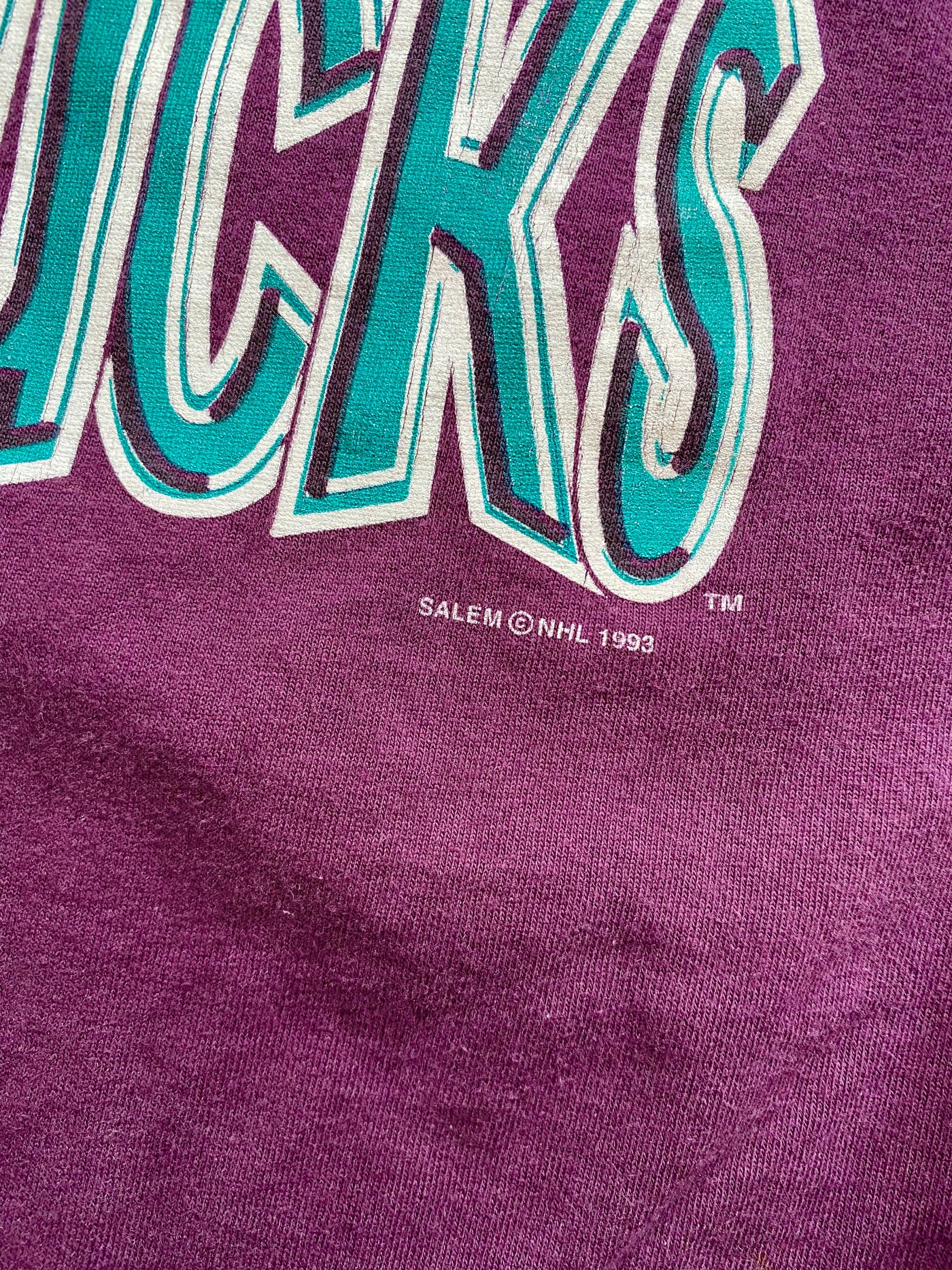 Vintage 1993 Mighty Ducks T-Shirt