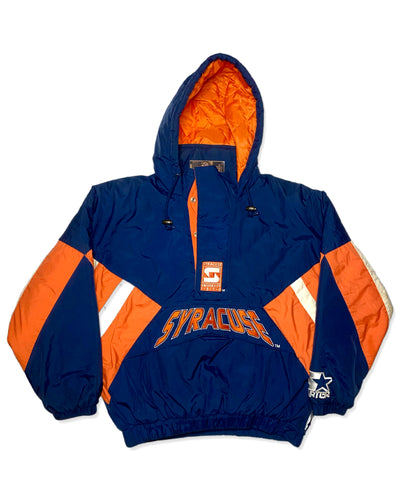Vintage 90s Syracuse Big Logo Starter Jacket